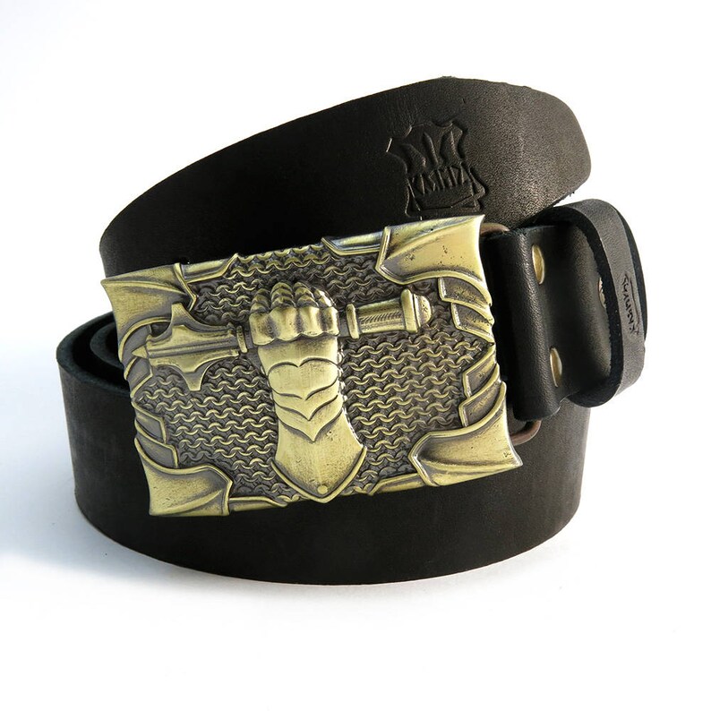 fist belt buckle