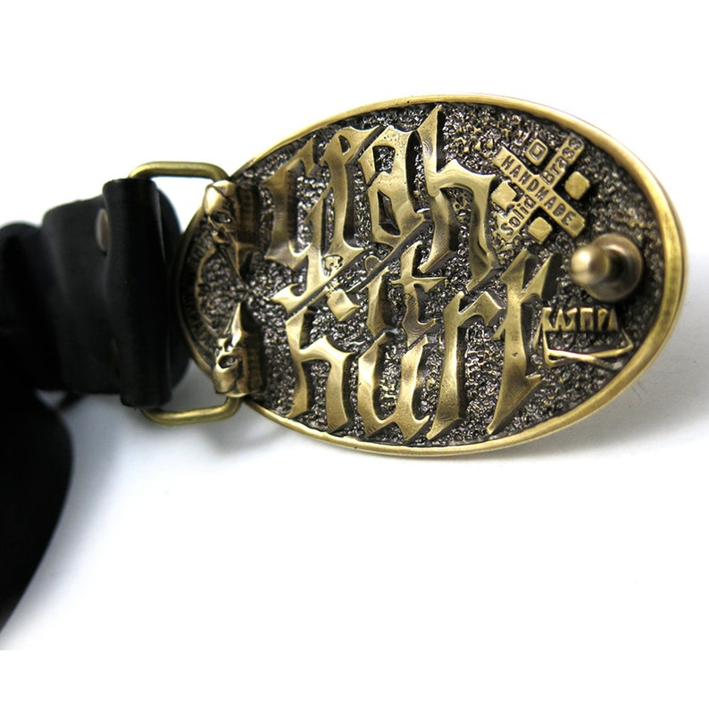 Tattoo Master Belt Buckle Tattooist Sculptural Art Tattoo Pen Etsy