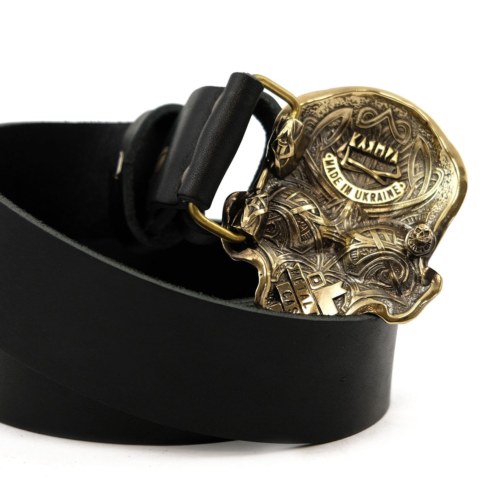 PU Leather Skull Belt - Stylish and Durable Accessory