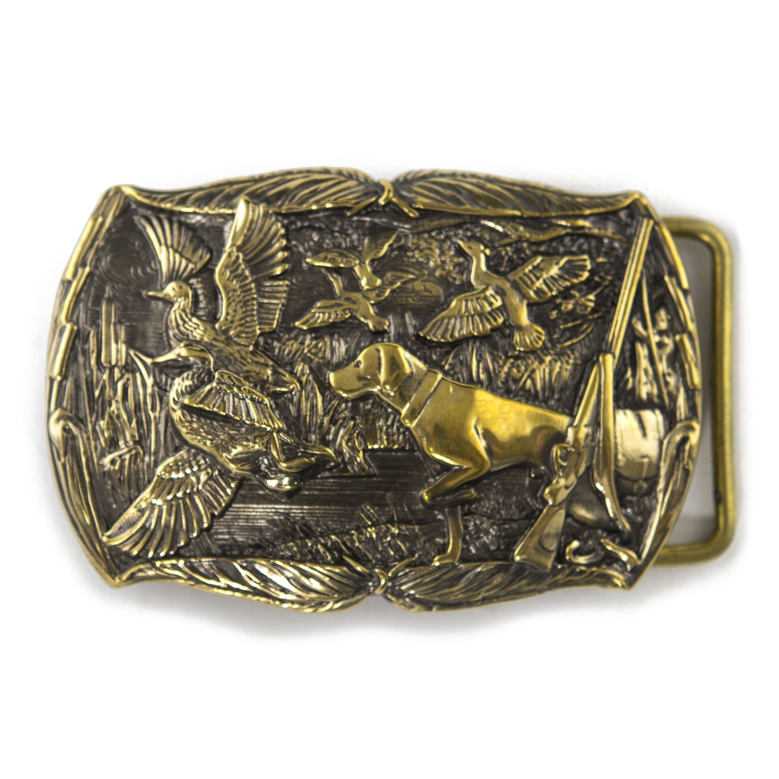 Duck hunting 2025 belt buckle