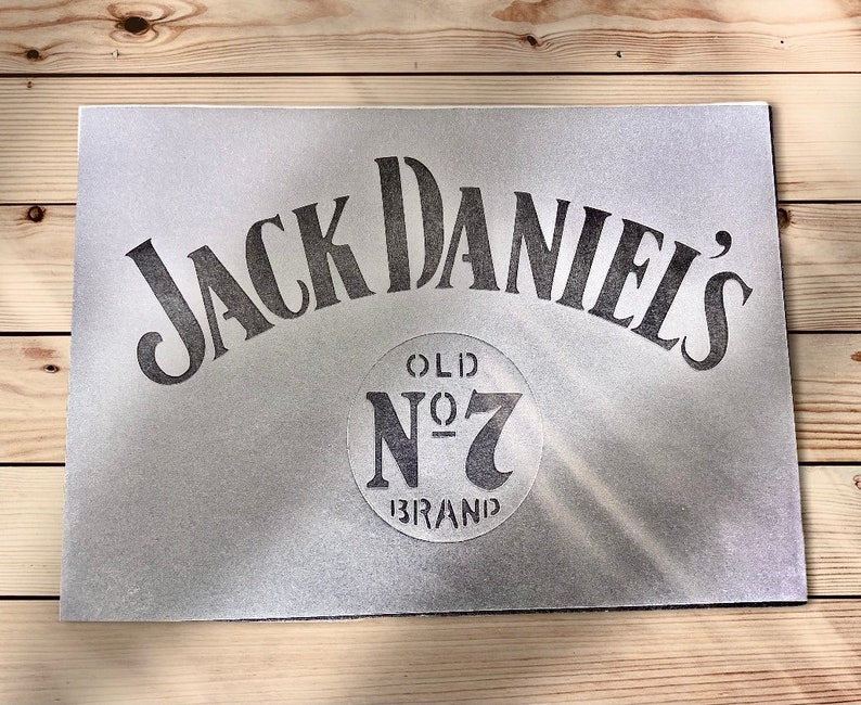 A4 Jack Daniels stencil wall stencilstencil for crafts | Etsy