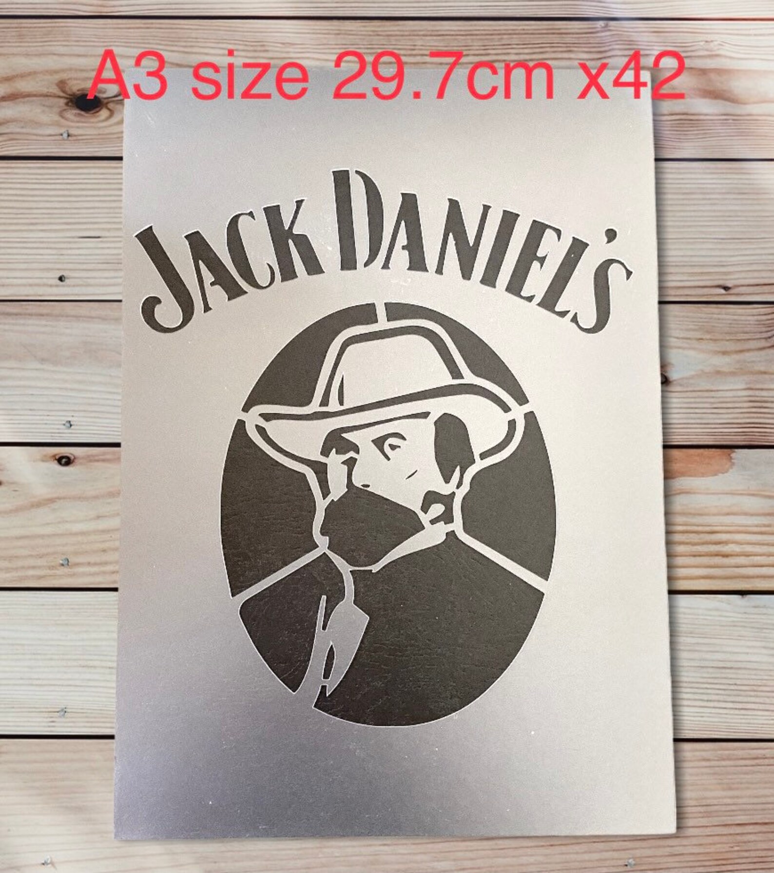 A3Jack Daniels stencilwall stencilstencil for crafts | Etsy