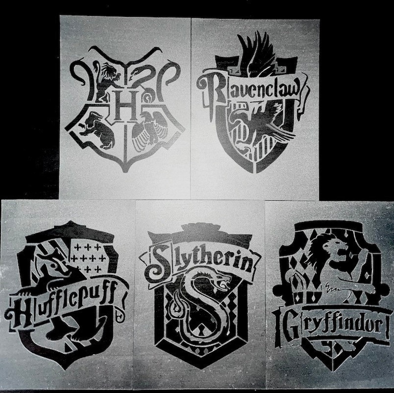 A4 Harry Potter stencil wall stencilstencil for crafts | Etsy