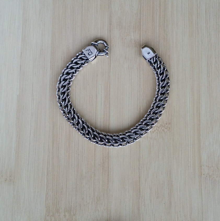 Handmade Sterling Silver Bracelet Etsy