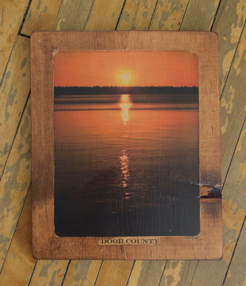 Summer Solstice Sunset Door County Wi Wall Art