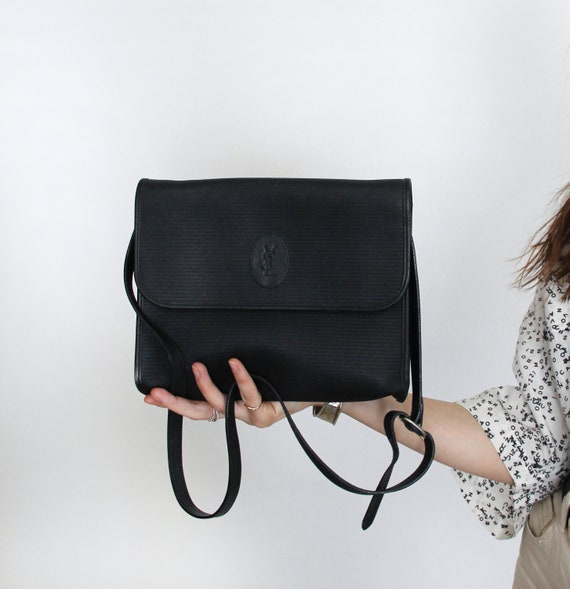YVES SAINT LAURENT Vintage 70s 80s Shoulder Bag