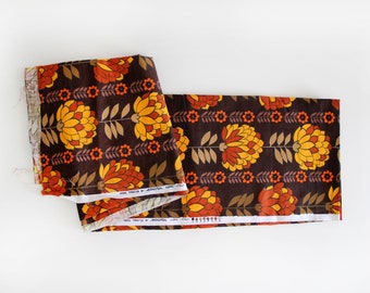 Vintage 70's Upholstery Fabrics New from Deadstock