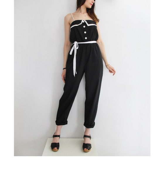 Vintage American 50s 60s Sailor Jumpsuit