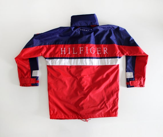 90s Tommy Hilfiger Windbreaker Raincoat vintage