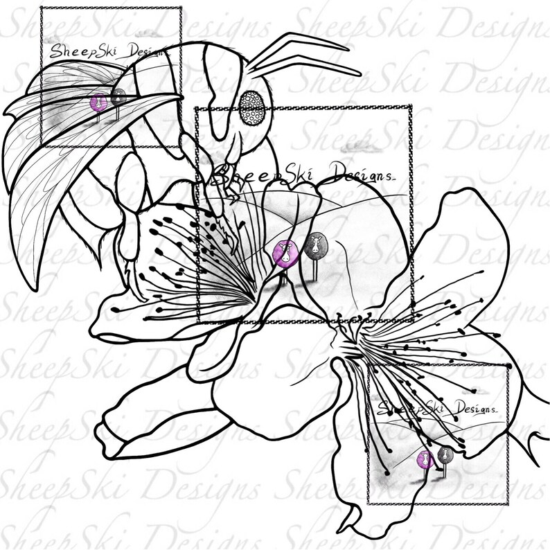 Bumble Bee Blossom  image no 90 image 1