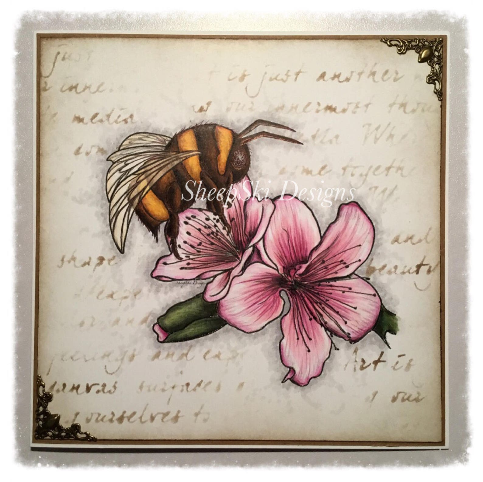 Bumble Bee Blossom Image No 90 | Etsy UK