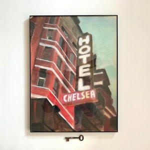 Hotel Chelsea Drawing - Etsy