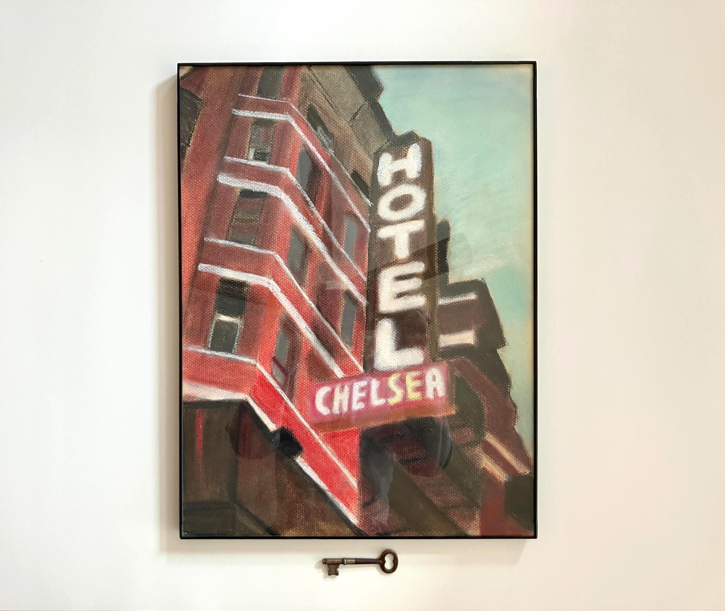 Hotel Chelsea Drawing - Etsy