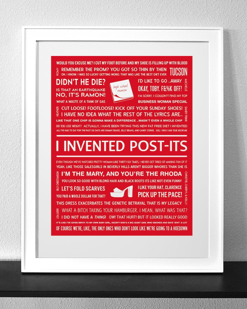 ROMY & MICHELE'S I Invented PostIts Etsy