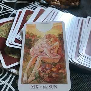 EL MISMO DÍA Lectura del Tarot del Amor Lectura de texto de una pregunta