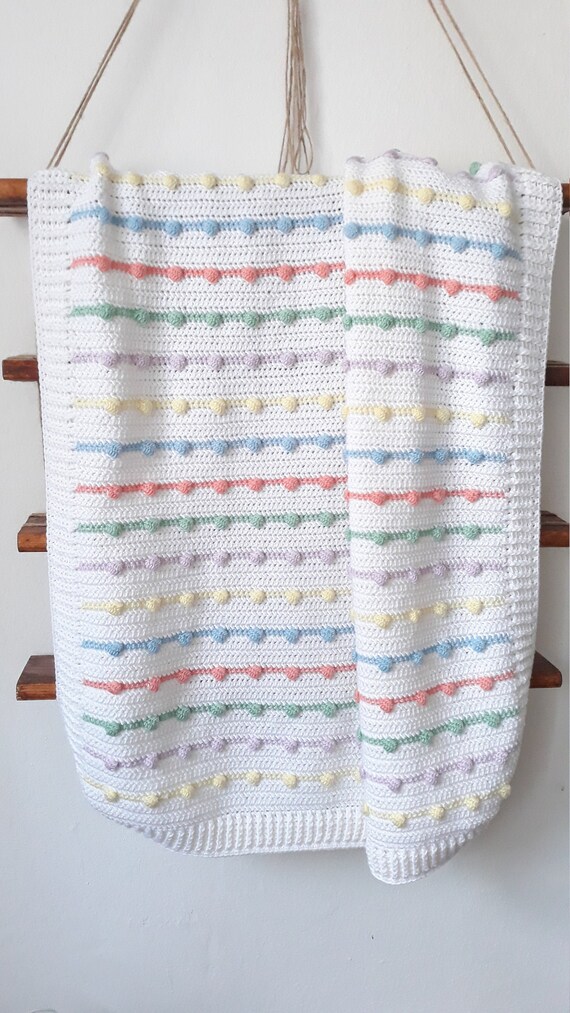 handmade crochet baby blankets for sale
