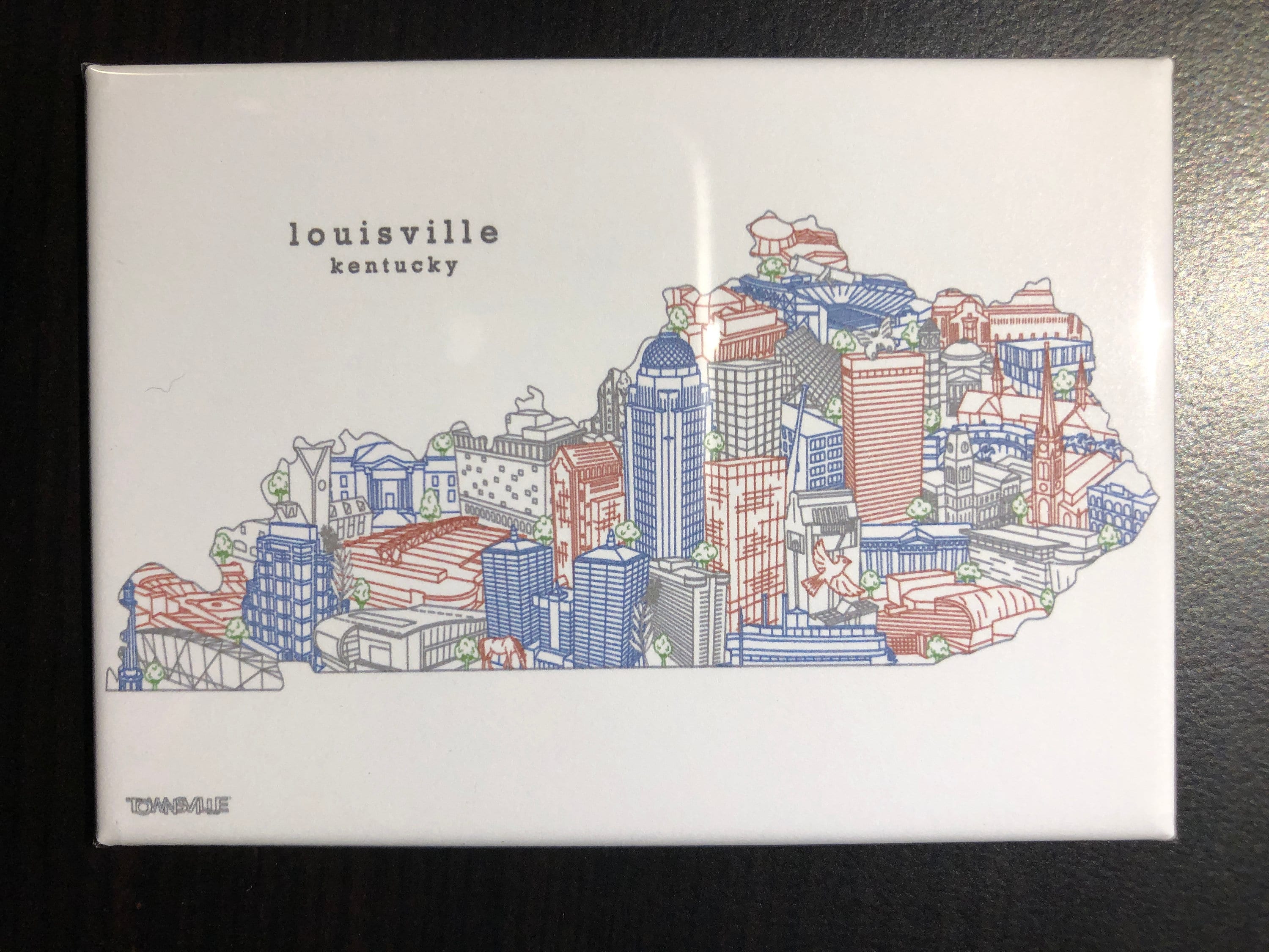 Louisville Kentucky Wall Art Louisville Skyline Print Home Etsy