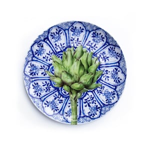 Medallion side plate (artichoke)