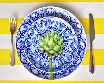 Medallion side plate (artichoke)