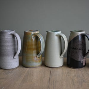Jarra de gres, jarra de cerámica, 24 oz