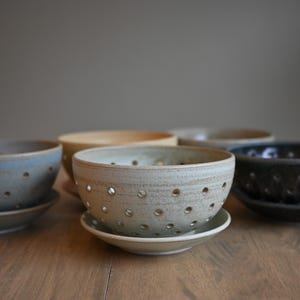 Berry Bowl, Colander and Plate, MADE TO ORDER