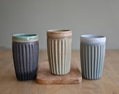 Ceramic travel mug, Custom Engraving