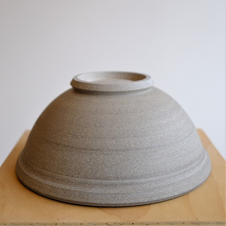 Large Stoneware Bowl, Serving bowl image 3