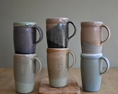 Ceramic travel mug, 16oz, Custom Engraving