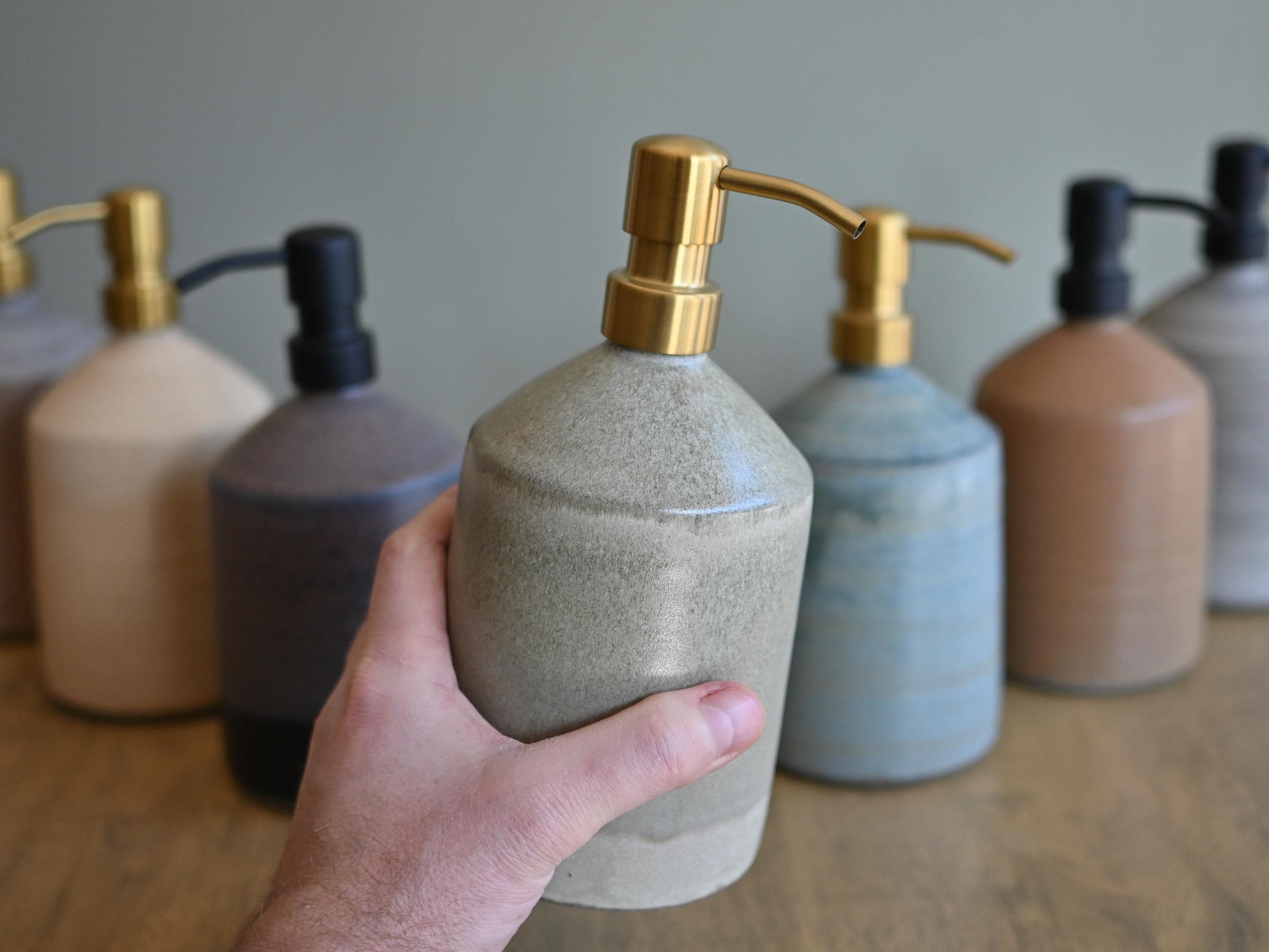 French ceramic soap dispenser - Etsy 日本