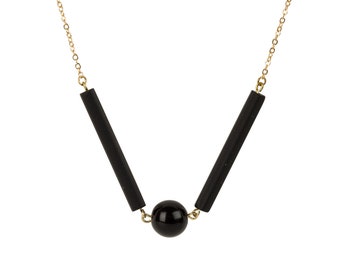 Vintage and Onyx necklace