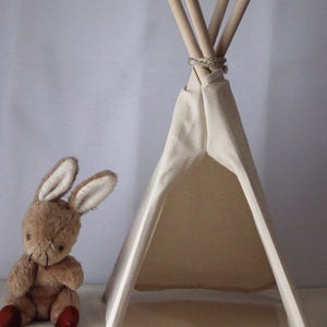 Teepee boho baby shower table decoration centerpiece handmade teepee decoration image 5