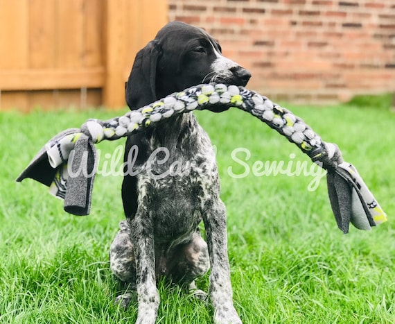 Fleece rope dog outlet toy