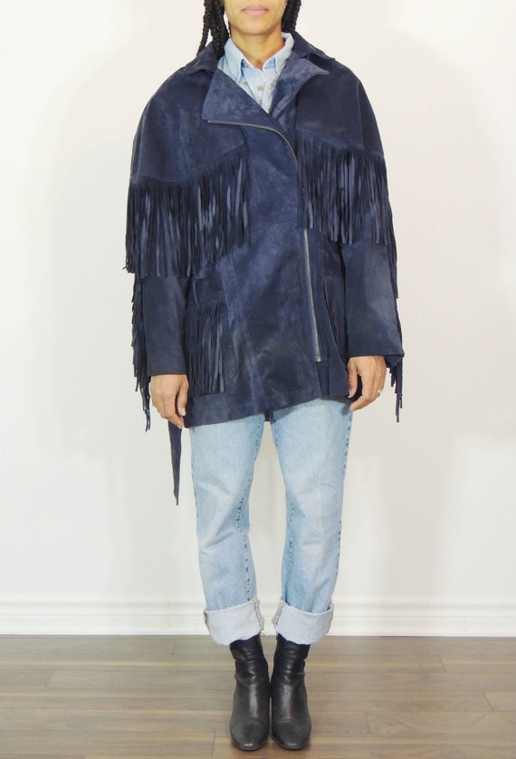 Fringe Suede Jacket