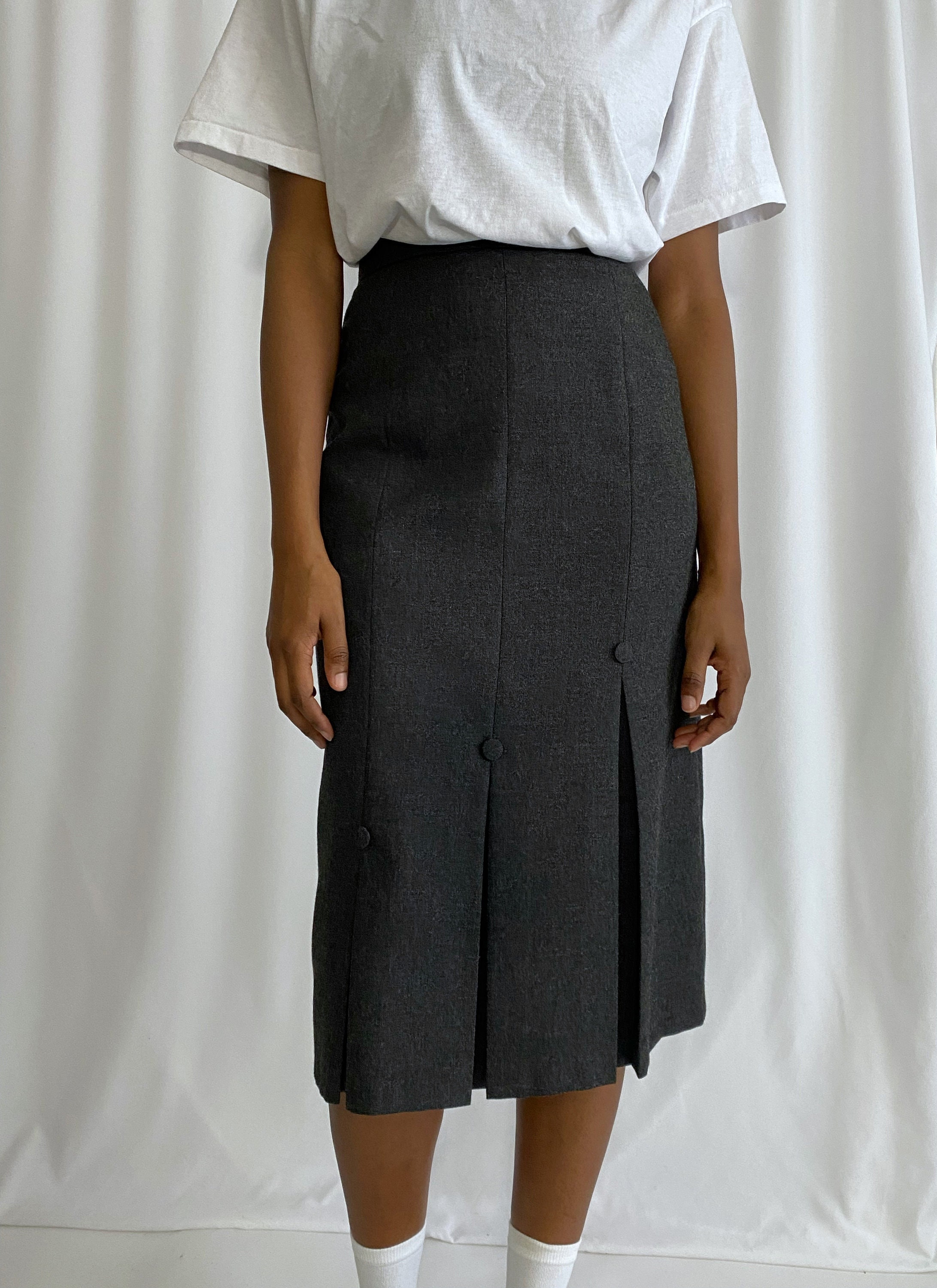 Cary Grey Skirt