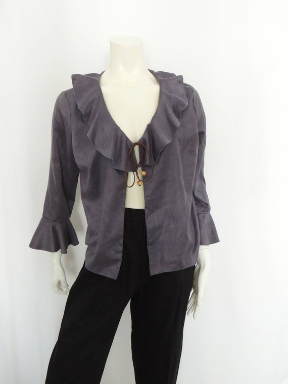 Tie front shirt