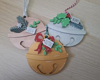 Adornos para árboles de Navidad, decoración navideña, adornos navideños