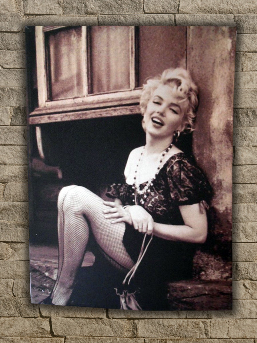 Marilyn Monroe Canvas Printcanvas wall art cinema artist | Etsy