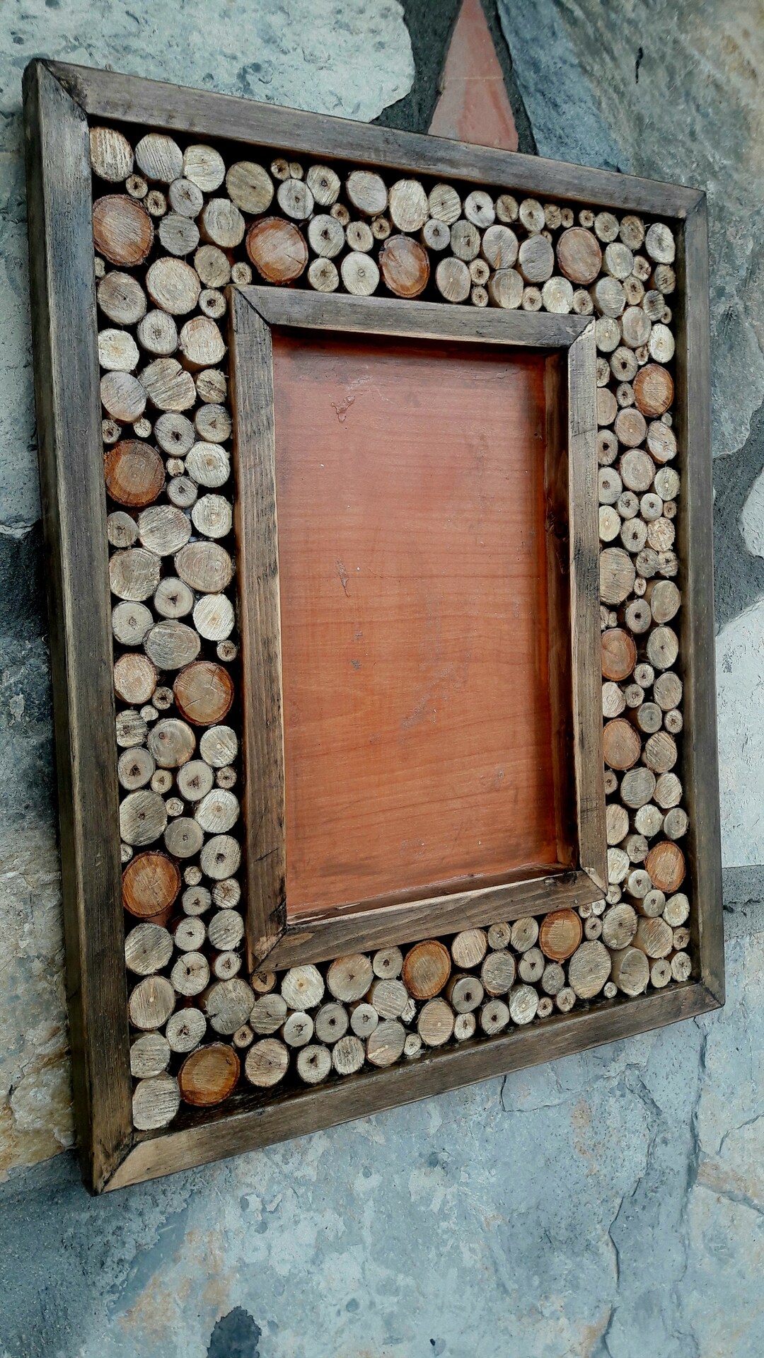 Handmade Wood Frame,rustic Frame,country Style Wood Frame,decorative