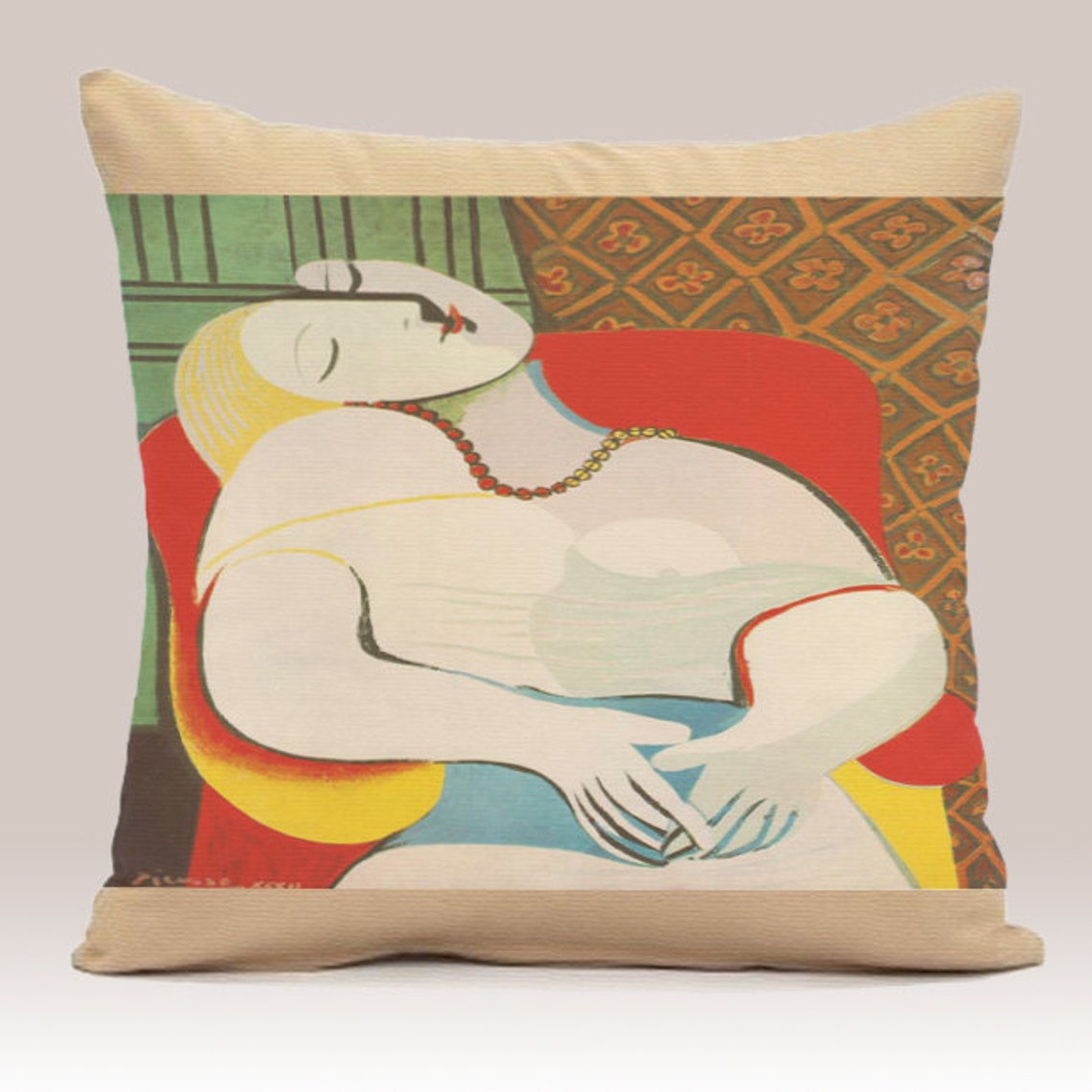 Pablo Picasso Art Pillow Cover Cubism Pillow Decorative Throw Etsy