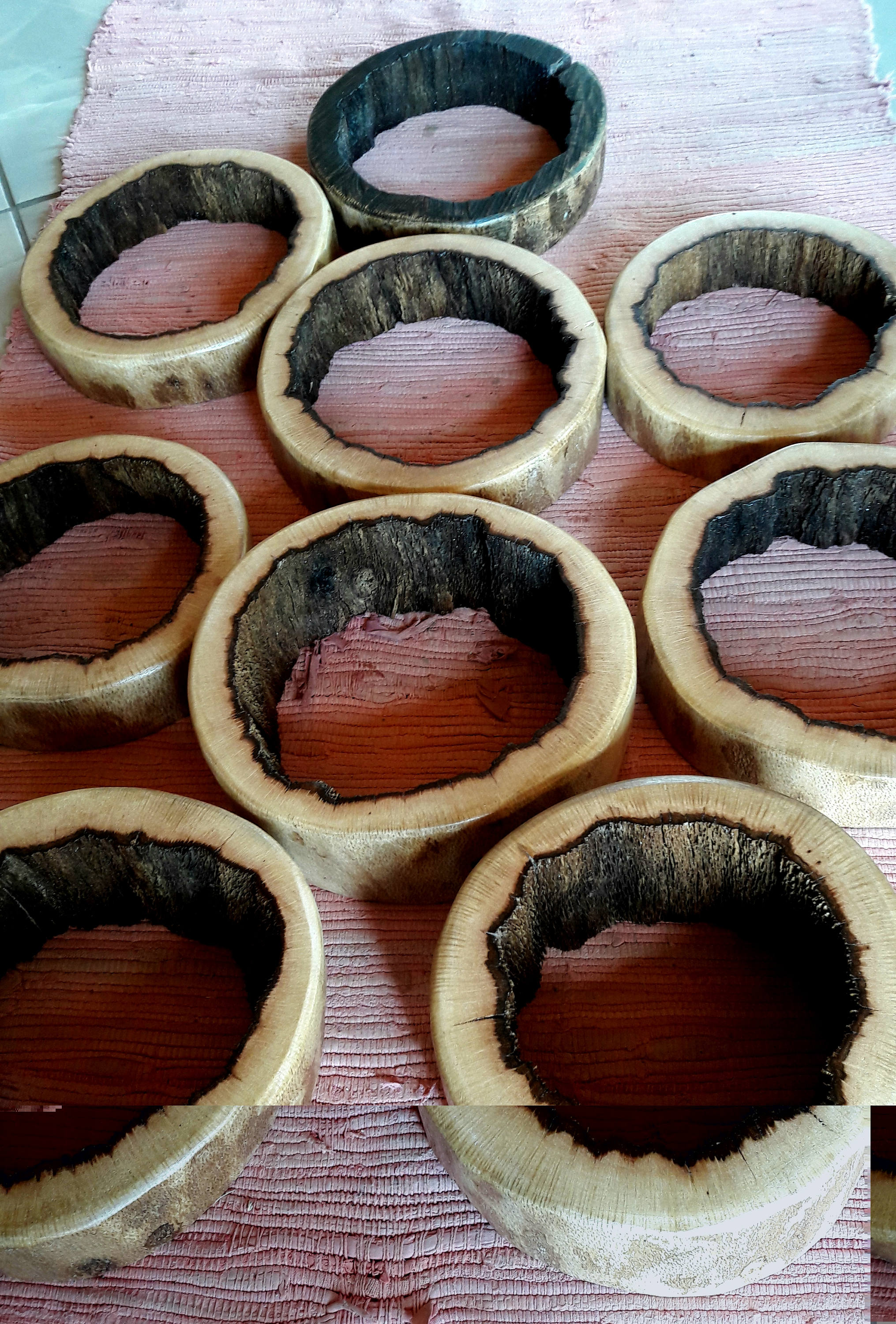 Eichenholz Rundspiegel Natürlicher Holzspiegel Dekorativer | Etsy