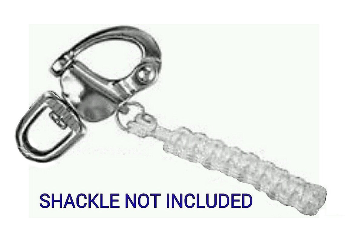 4 Sailboat Shackle Lanyards Etsy