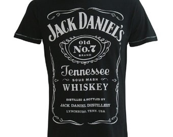 Jack Daniels Tennessee Whiskey Official Tee T-Shirt Mens Unisex