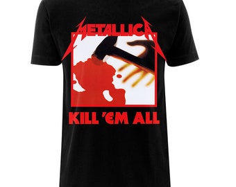 90's Vintage 1994 METALLICA Kill Em All T Shirt Large With Tultex Tag 