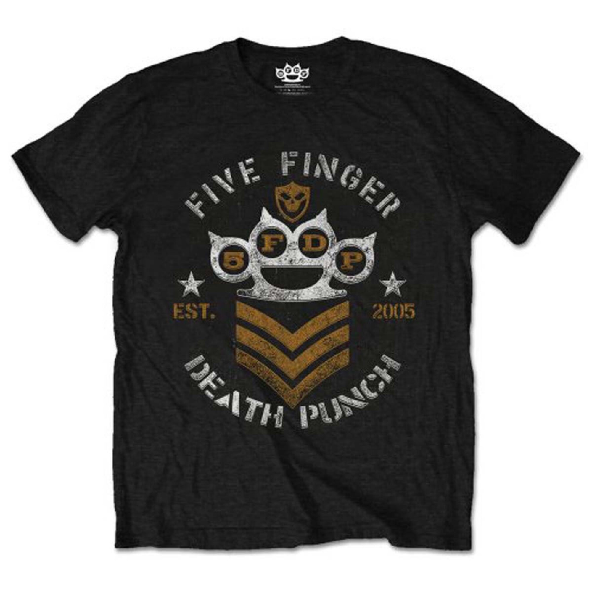 Fiver Finger Death Punch Knuckle Duster Official Tee T-Shirt Mens Unisex