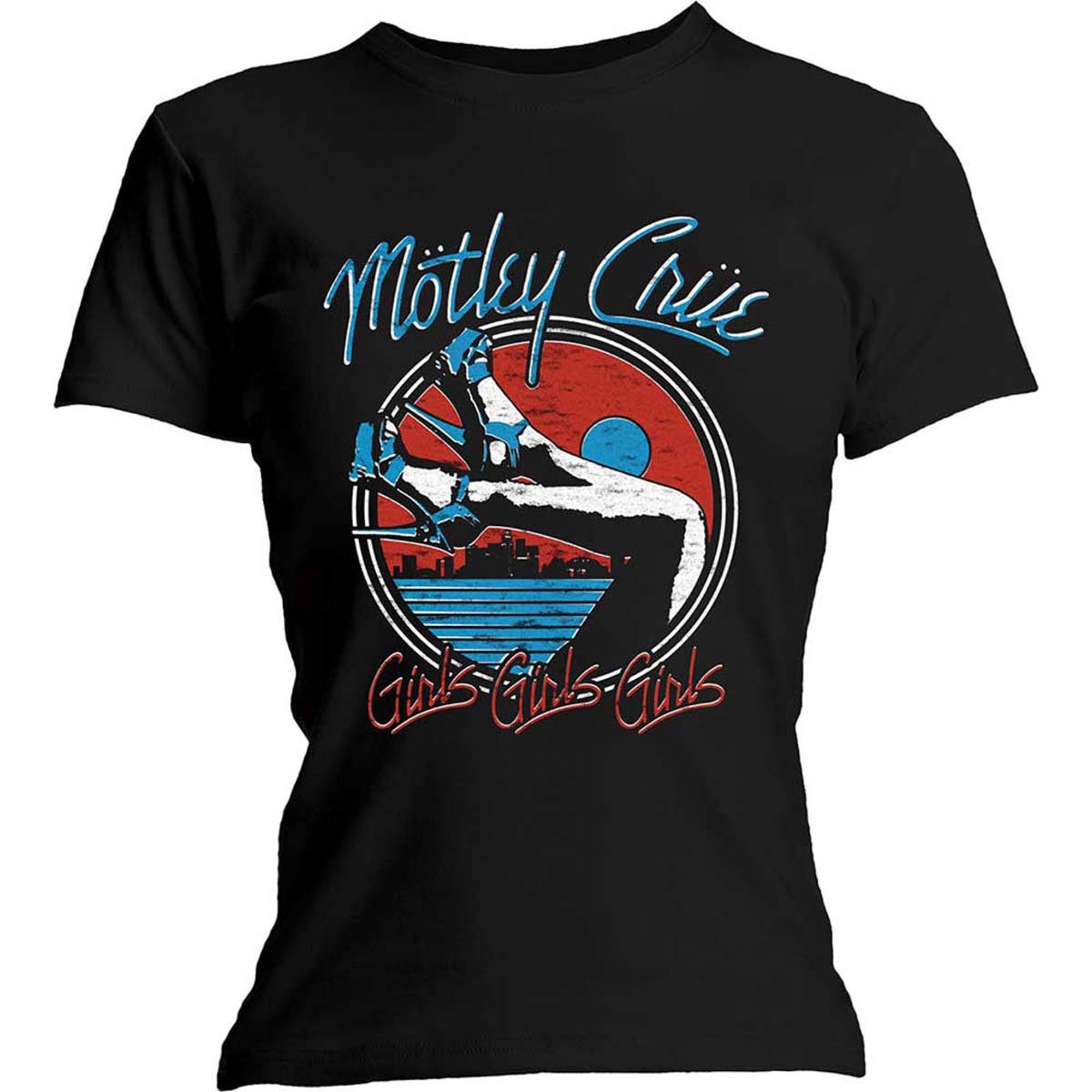 Discover Maglietta T-Shirt Motley Crue Band Per Uomo Donna Bambini - Rock Off Motley Crue