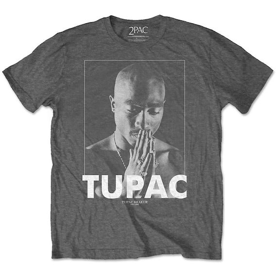 Grey Tupac Shakur 2pac Rap OFFICIAL Tee T-shirt Mens Unisex - Etsy