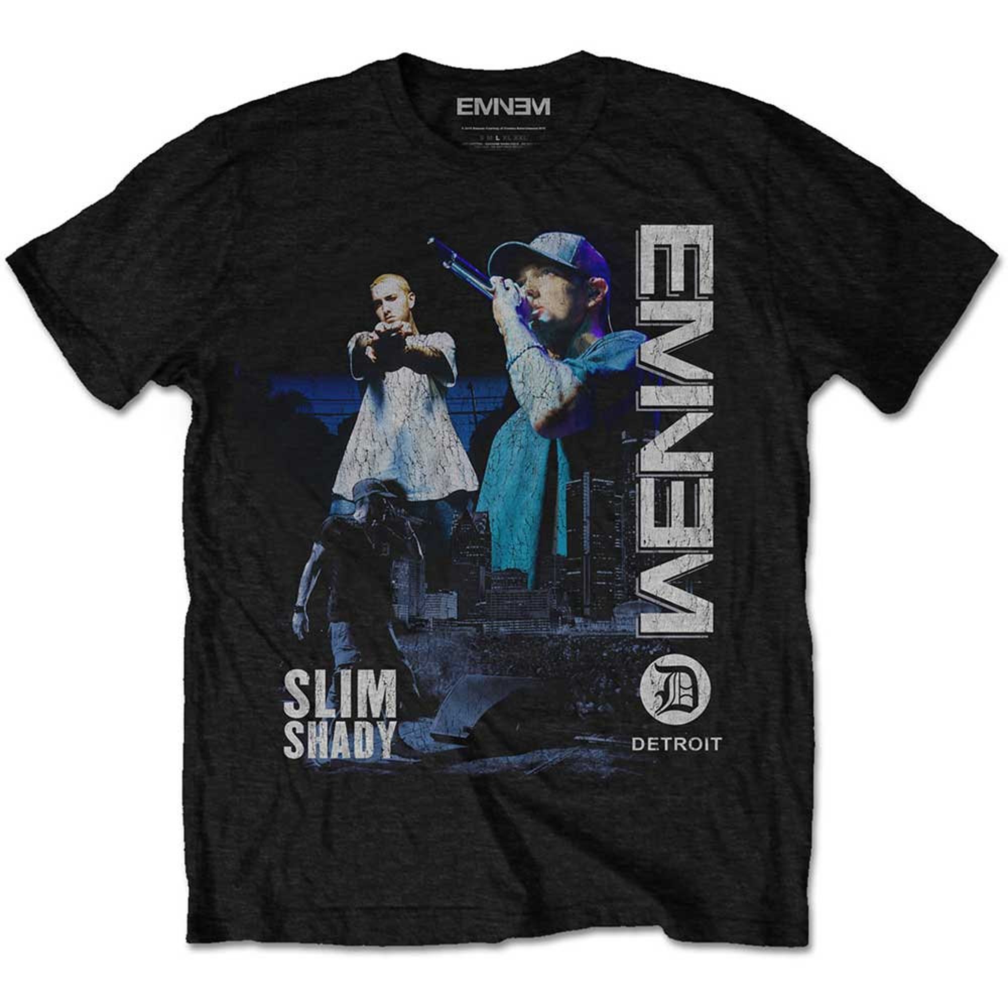 Eminem Live Stage Photo Slim Shady Rap Official Tee T-Shirt