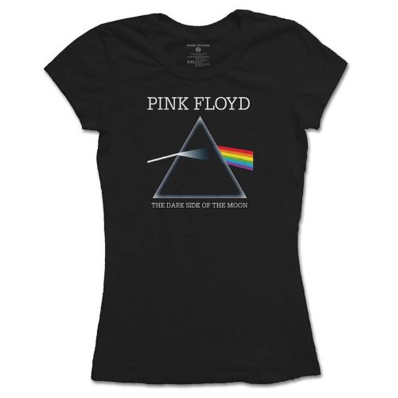Ladies Pink Floyd Dark Side of the Moon Rock Official Tee - Etsy