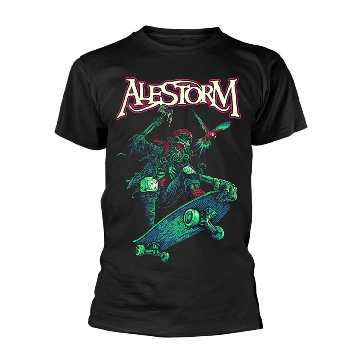 Image of Alestorm Pirate Rock Metal 1 Official Tee T-Shirt Mens Unisex