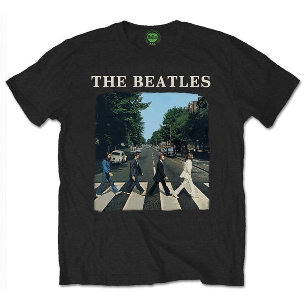 Tee-shirt The Beatles Abbey Road John Lennon Rock OFFICIEL Homme Unisexe